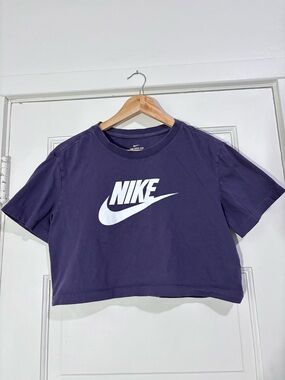 Nike Deep Purple Logo Tee